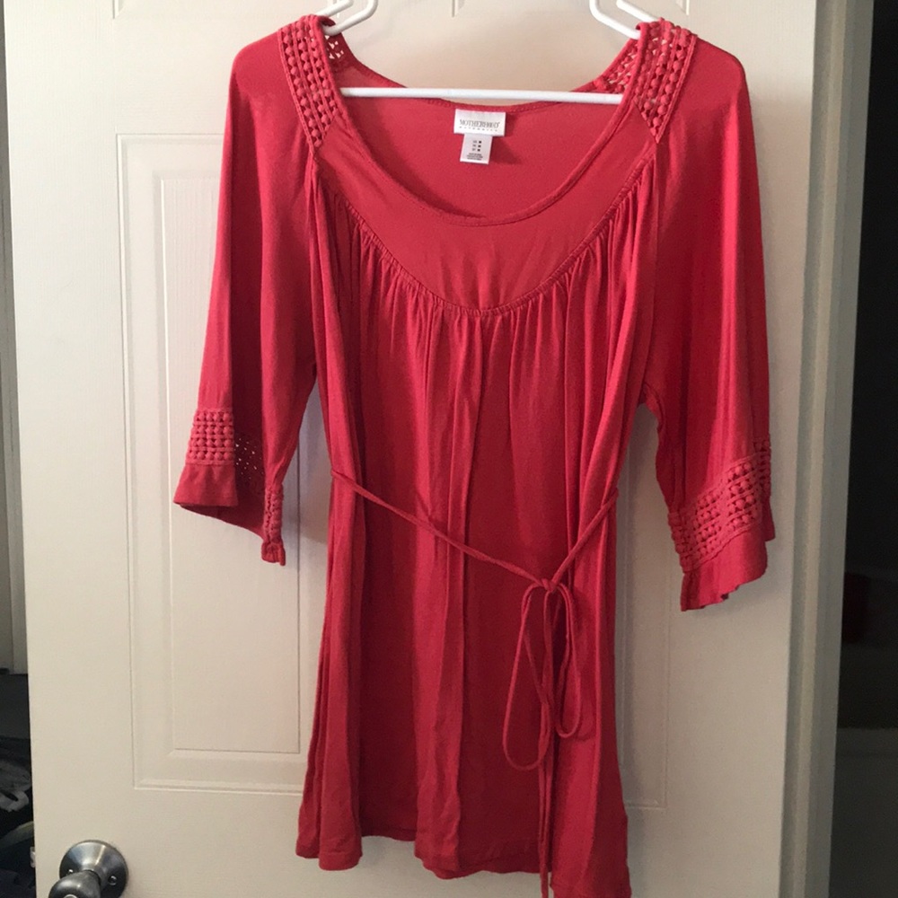 Maternity 3/4 length sleeve top